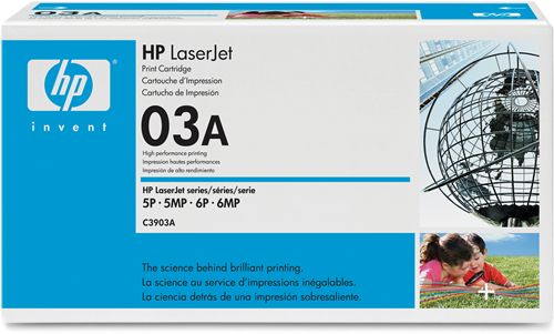 C3903A Cartucho de impresión HP LaserJet NEGRO C3903A con tóner Microfine