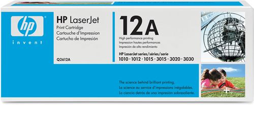 Q2612A Cartucho de impresión HP LaserJet NEGRO Q2612A con tóner Ultraprecise
