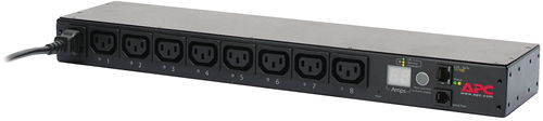 Switched Rack PDU APC 12A Unidad de distribución de alimentación externa, 8 conectores de salida 1U