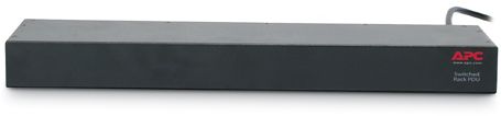 Switched Rack PDU APC 12A Unidad de distribución de alimentación externa, 8 conectores de salida 1U