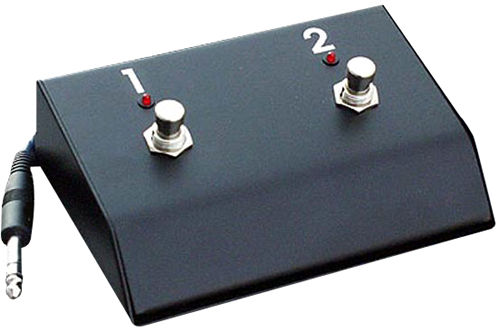 Conmutador de pie Hughes & Kettner FS-2 para cambio de canal