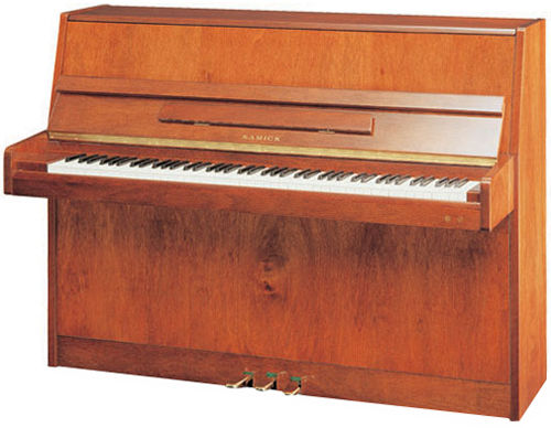 Piano vertical SAMICK JS-110 caoba poliester