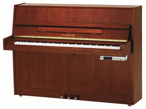 Piano vertical SAMICK JS-110 D caoba poliester