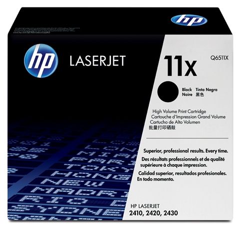 HP Q6511X - Cartucho de impresión HP LaserJet NEGRO Q6511X con tecnología de impresión Smart