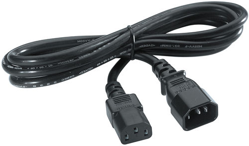 APC Cable de alimentación APC AP9870 IEC 320 EN 60320 C14, C13 (H) 2.4 m