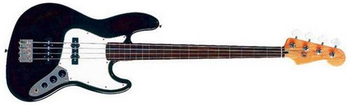 Bajo eléctrico tipo Jazz bass Rochester JB-B Negro