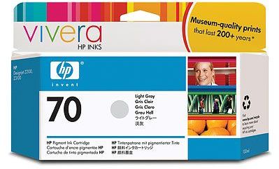 C9451A - Cartucho HP 70 con tinta Vivera GRIS CLARO de 130 ml