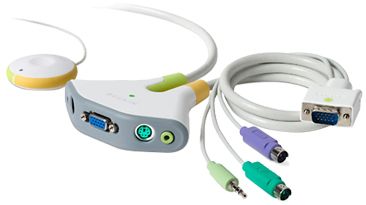 SWITCH2 PARA PC BELKIN CON MANDO A DISTANCIA PS/2, ASISTENCIA TECLADO