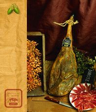 Jamón "Jamón Jarote" ibérico de bellota D.O. de 8 a 8,5 kg.