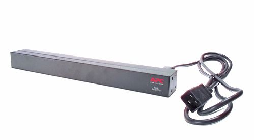 APC Basic Rack-Mount PDU (montaje en bastidor) CA 208/230 V, 12 conector/es de salida 1U 19"