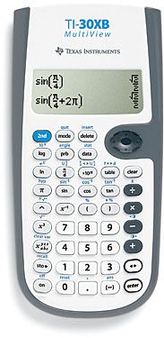 Calculadora Científica Texas Instruments TI-30XB MultiView™ - Ideal para Enseñanza Secundaria