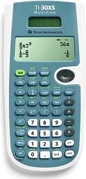 Calculadora Científica Texas Instruments TI-30XS MultiView™ - Alimentación solar