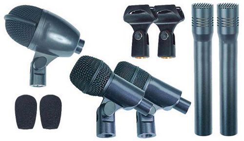 Kit de microfonía para batería y/o percusión BCT KB-01