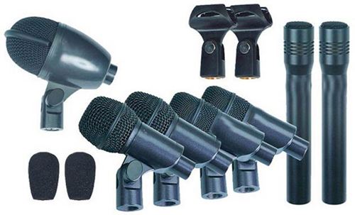 Kit de microfonía para batería y/o percusión BCT KB-02