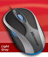 Ratón óptico con cable USB+PS/2 para portátil Microsoft Notebook Optical Mouse 3000