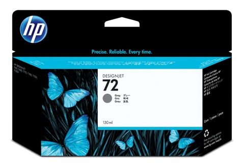 C9374A Cartucho GRIS HP 72 de 130 ml con tinta Vivera para HP Designjet T610 T1100