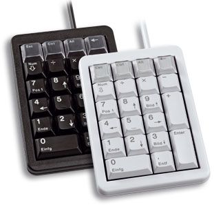 Teclado numérico programable USB Cherry Slim Line G84-4700 - 21 teclas - Negro