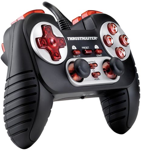 Mando para PC & PS2-PS3 Thrustmaster Dual Trigger 3 in 1