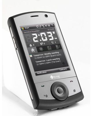 HTC Smart Phone P3650 Cruise Polaris Grey/Black Móvil + PDA + GPS TomTom con pantalla táctil 2,8"