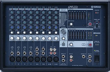MESA DE MEZCLAS AUTOAMPLIFICADA YAMAHA EMX 212S