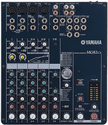 MESA DE MEZCLAS ANALÓGICA YAMAHA MG82CX