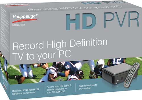 Capturadora Hauppauge WinTV PVR-usb2 HD-PVR - Graba tus programas de TV y las partidas de play station 3 o xbox en alta definición en tu PC!