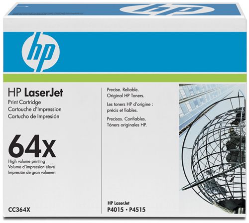 CC364X - Cartucho NEGRO de impresión HP LaserJet CC364X - Compatible con HP LaserJet P4015, HP LaserJet P4515