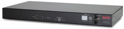 APC AP7723 Automatic Transfer Switch Rack 20A/208V, 16A/230V, C20 IN, (8) C13 (1) C19 OUT