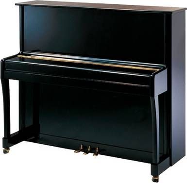 Piano vertical OTTO BACH UP-110E negro poliester