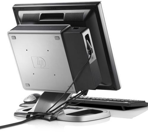 PC ultracompacto HP dc7900 usdt + TFT 19" HP L1908wi con Kit All-in-Two + Multifunción HP L7590