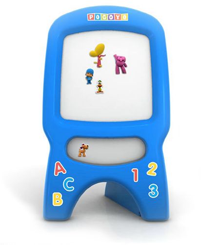 Pizarra imantada de POCOYO, con imanes de los personajes y rotuladores