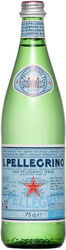 Agua San Pellegrino, caja de 15 botellas de 75cl.
