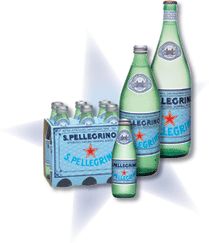 Agua San Pellegrino, caja de 24 botellas de 25cl.