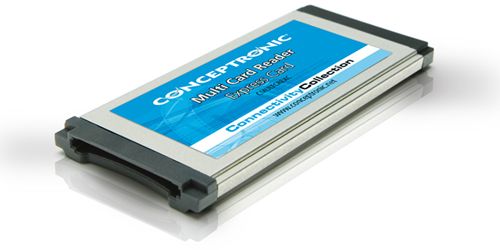 Tarjeta PC Express Card Conceptronic CMULTCREXC con multi lector de tarjetas SD/MMC