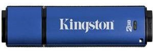 Kingston Unidad flash USB 2.0 DataTraveler Vault de 16 GB, almacenamiento encriptado