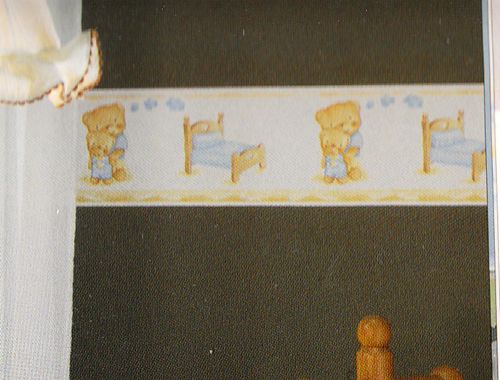 Cenefa de papel adhesiva MICUNA, colección Fantasía