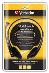 Auriculares multimedia USB VOIP Verbatim