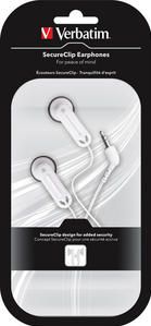 Auriculares SecureClip 16 gramos Verbatim (Blanco)