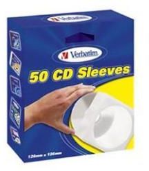 Fundas de CD (papel), paq 50 Verbatim 50 por caja
