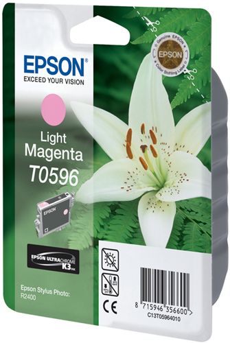 TINTA EPSON STYLUS C13T05964010 para Stylus Photo R2400 Magenta Claro