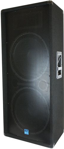 Altavoz Trapezoidal Gemini GT-3004 2 Vías y Doble Woofer 15"