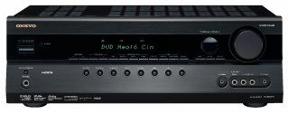 Receptor A/V Cine en casa 5.1-Channel A / V Surround Home Theater Receiver ONKYO TXSR 307 Negro