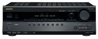 Receptor A/V Cine en casa 5.1-Channel A / V Surround Home Theater Receiver ONKYO TXSR 507 Negro