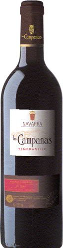Tempranillo - Las Campanas - D. O. Navarra- de DOMECQ Bodegas - caja de 6 botellas