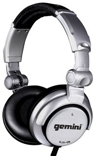 Auriculares Stereo Gemini DJX-05 con cable removible