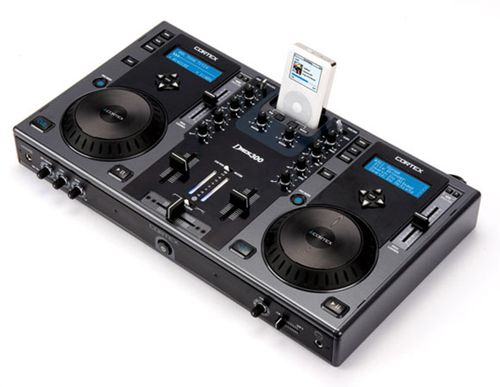 Estación Controladora Digital Cortex DMIX-300 con puerto para iPod y Mezclador de 2 canales