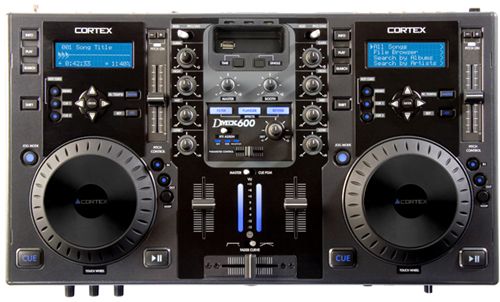 Estación Controladora Digital Cortex DMIX-600 con puerto para iPod y mezclador de 2 canales integrado