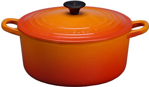 Cocotte Redonda Le Creuset de Hierro Colado Esmaltado.