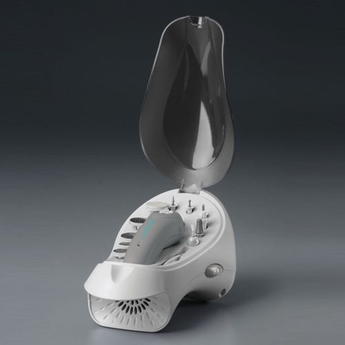 Set de manicura y pedicura M284 Medicura con estuche de 12 accesorios y dos velocidades