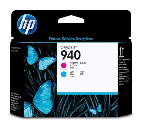 C4901A - Cabezal de impresión HP 940 MAGENTA y CIAN para HP OfficeJet Pro 8000 / 8500